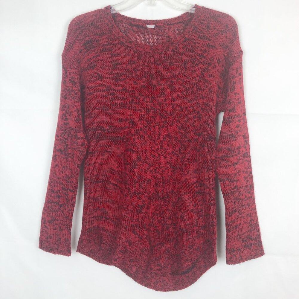 Space Dye Elevated Indie Academia School College Workwear Womens Sweater Small